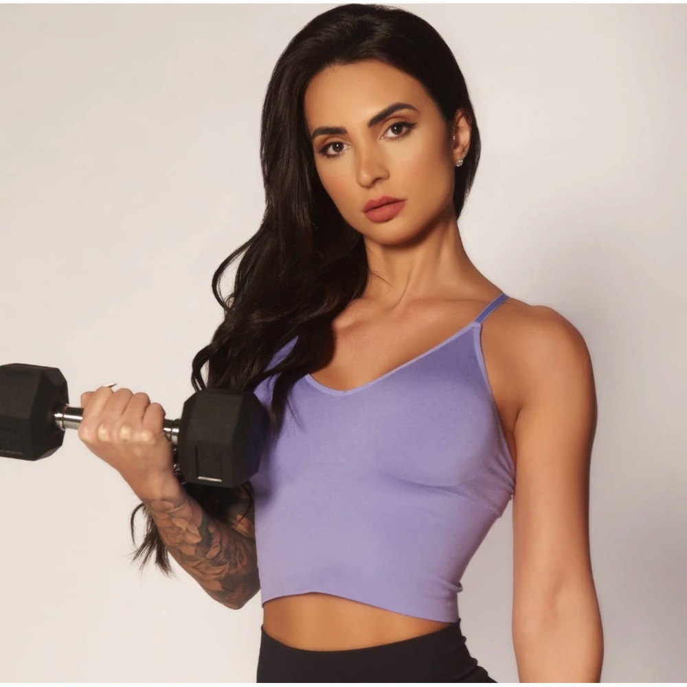 Girls Who Lift Racerback Sports Bra